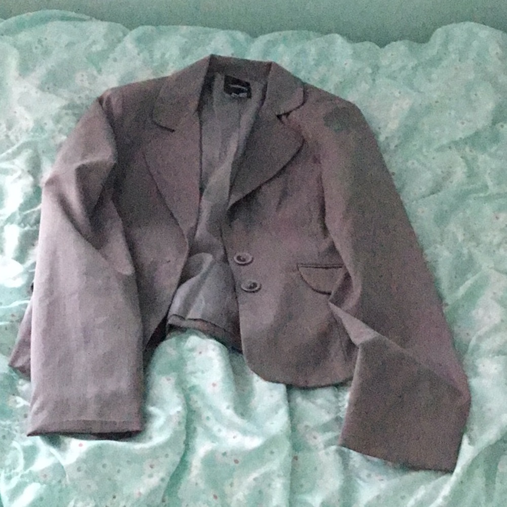 Mymichelle grey blazer size L